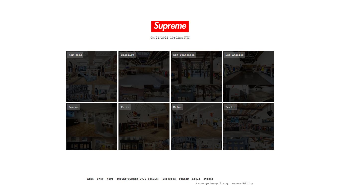 Supreme stores